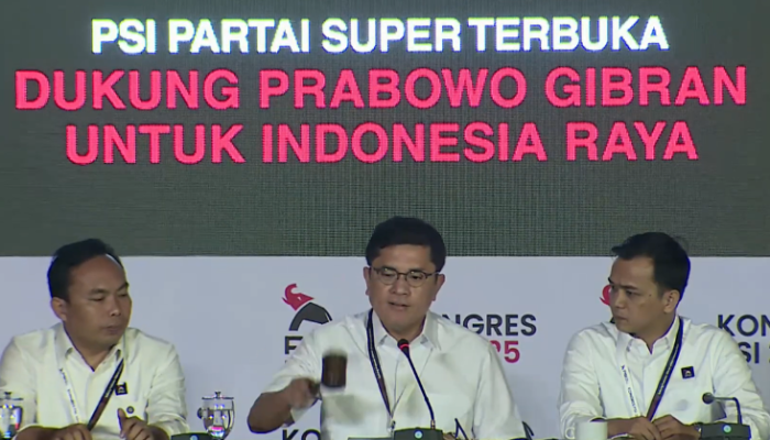 Kaesang Pangarep Terpilih Jadi Ketua Umum PSI 2025-2030 Lewat E-Voting
