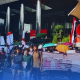 Sentral Gerakan Mahasiswa (SERAGAM) menggelar aksi di depan Gedung KPK, Senin (1/9/25).