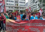 APMK: Copot Arsul Sani, Bersihkan MK dari Pengaruh Politik