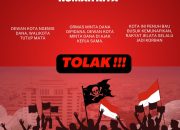 Aliansi Aktivis Muda Jakarta Utara Tolak Acara Refleksi 12 Tahun Jakarta Utara Rumah Kita