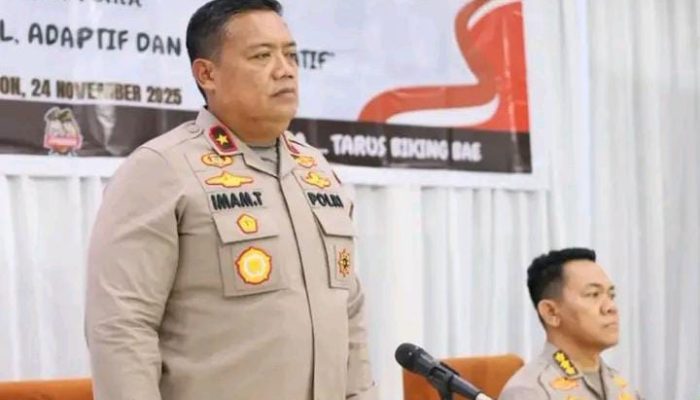 Wakapolda Buka Rakorbin SDM dan PNS Polda Maluku TA.2025