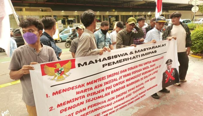 Aksi Unjuk Rasa Kelima Soroti Dugaan Pungli Oknum Pegawai Rutan/Lapas