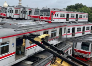 Depo KRL Depok Jadi Lokasi Penataan Kereta Tua
