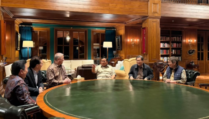 Pertemuan Hambalang 4,5 Jam: Prabowo Ajak Pengusaha Bangun Ekonomi Nasional