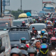 Antisipasi Macet Mudik, Puluhan U-Turn di Pantura Karawang Ditutup