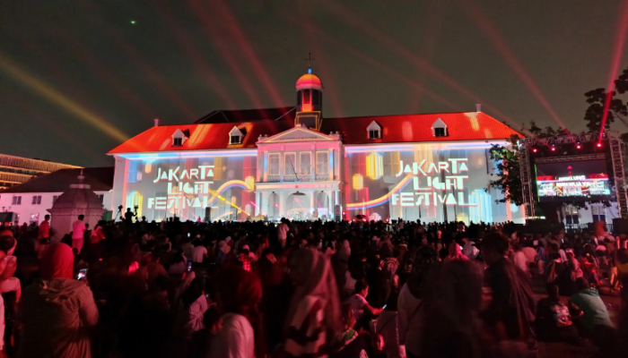 Wisata Kota Tua Diserbu Pengunjung, Lighting Art Jadi Daya Tarik Utama