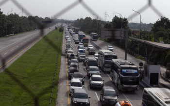 Tol Palikanci Padat Saat Arus Balik, Korlantas Siapkan One Way Nasional