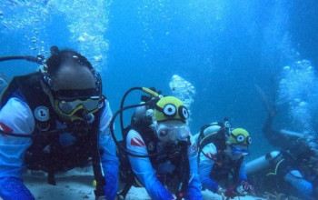 BRILiaN Dive Club Gelar Aksi Konservasi Terumbu Karang di Perairan Sabang