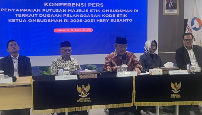 Putusan Final Majelis Etik: Hery Susanto Dicopot dari Ombudsman RI dan Direkomendasikan Diberhentikan Tetap