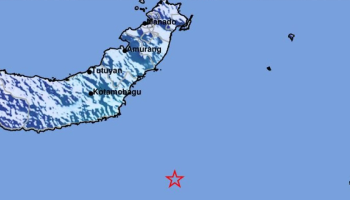 Gempa Dangkal Berkekuatan M5,7 Terjadi di Tenggara Tutuyan, Getaran Dirasakan di Sejumlah Wilayah
