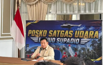 Prabowo Bagi Tugas TNI-Polri Tangani Karhutla di 4 Provinsi Kalimantan