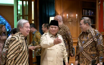 Bahas Isu Strategis Global, Prabowo dan Antonio Guterres Gelar Pertemuan Bilateral di Hambalang